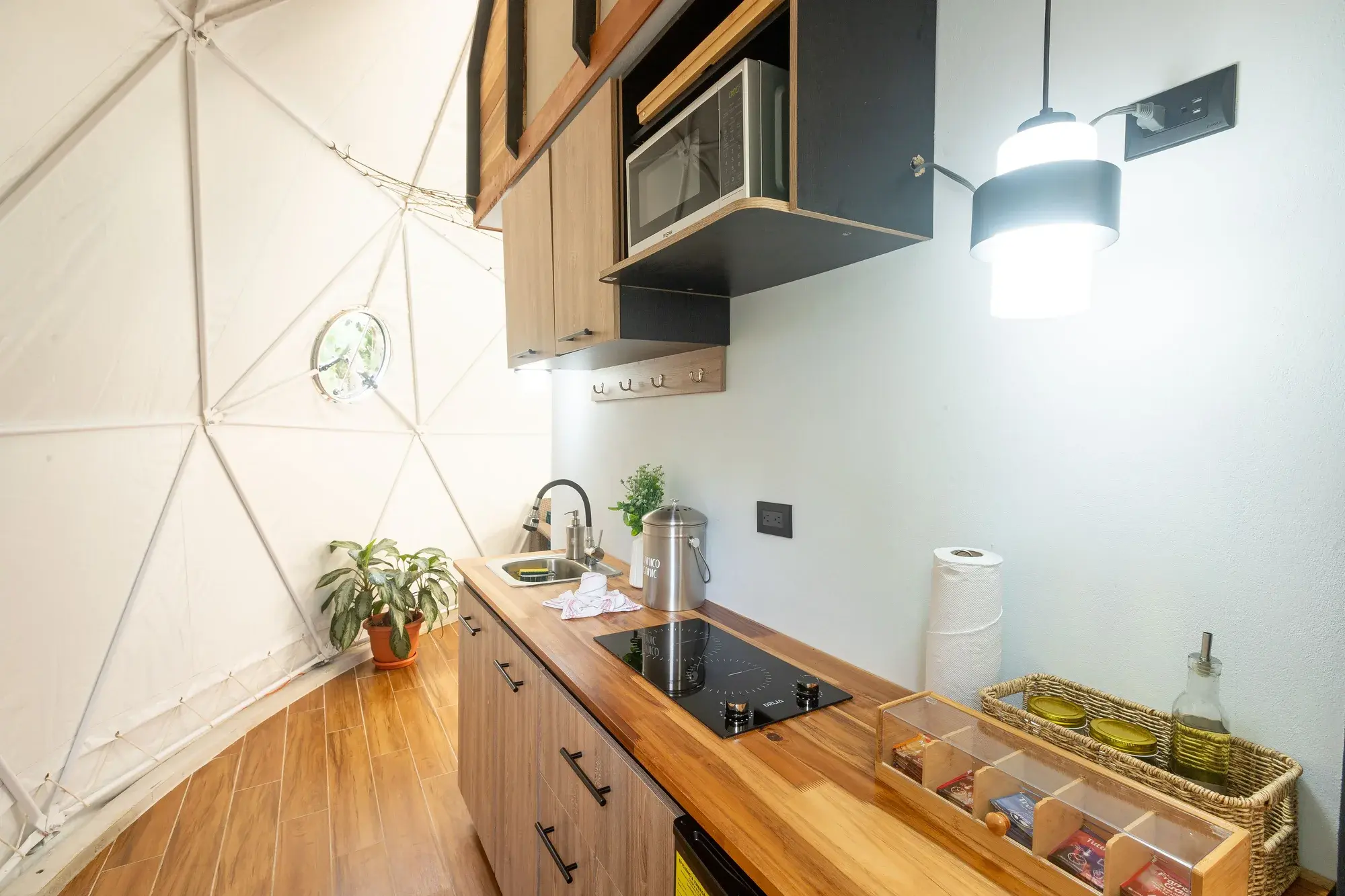 Cocina equipada del Domo 1