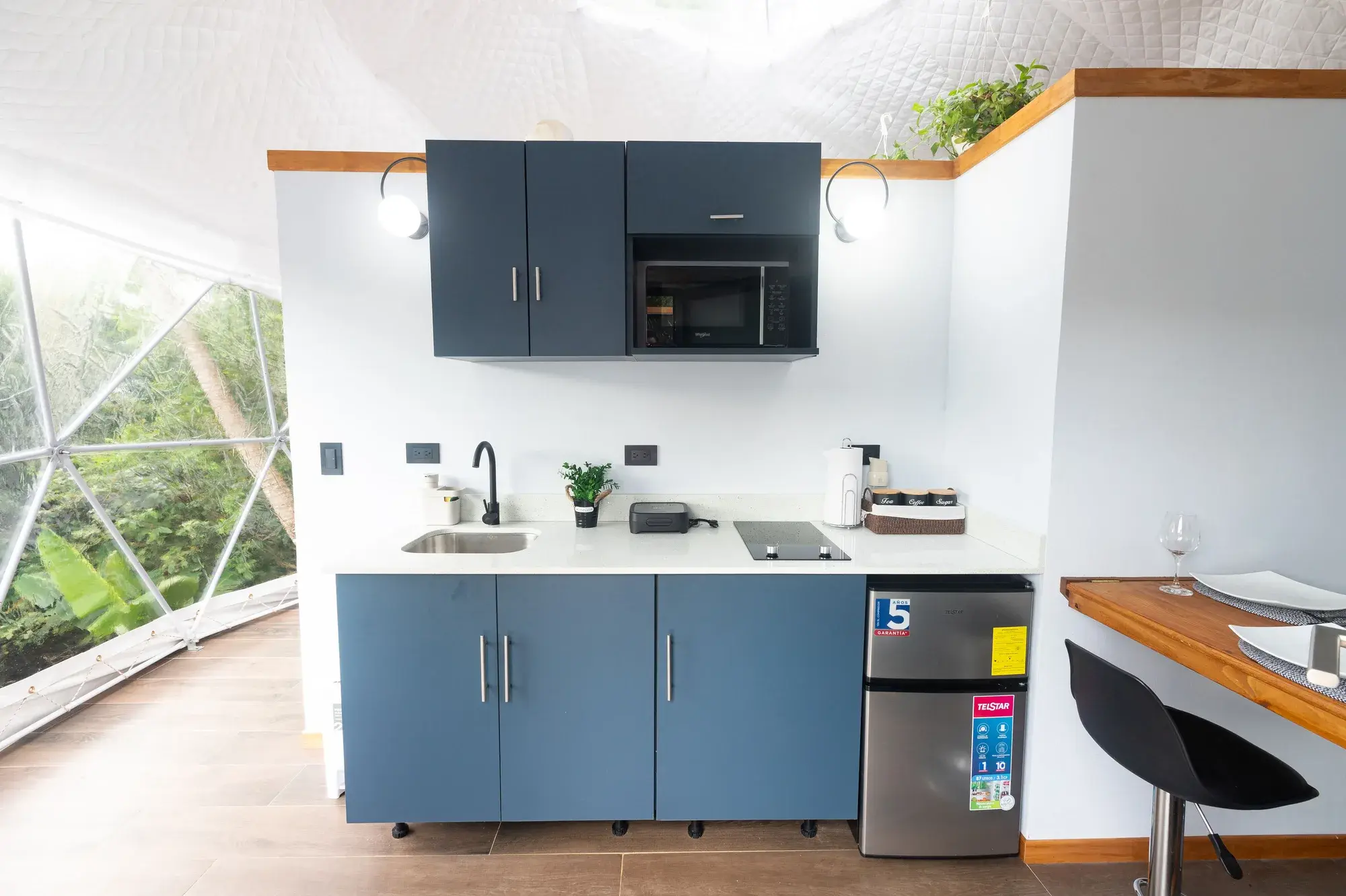 Cocina equipada del Domo 2